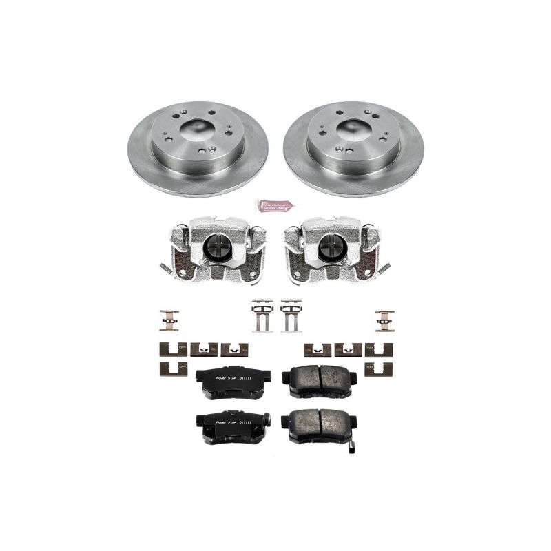 Power Stop 13-15 Acura ILX Rear Autospecialty Brake Kit w/Calipers - KCOE1243
