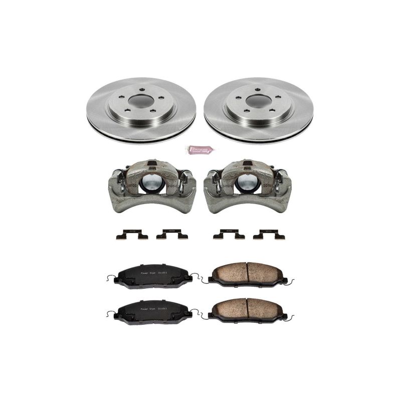 Power Stop 05-11 Ford Mustang Rear Autospecialty Brake Kit w/Calipers - KCOE1384