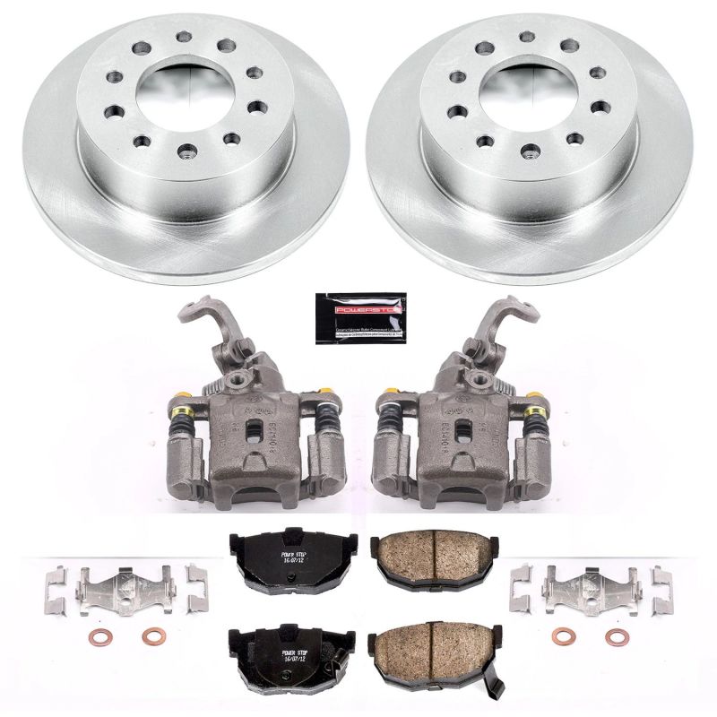 Power Stop 03-08 Hyundai Tiburon Rear Autospecialty Brake Kit w/Calipers - KCOE170