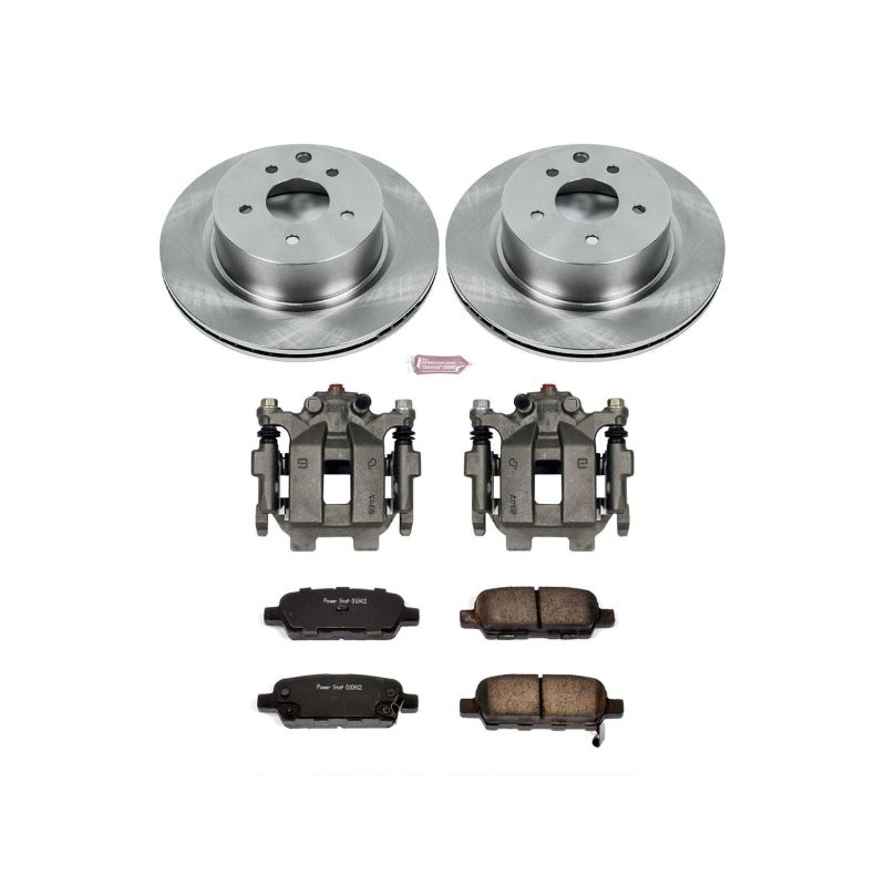 Power Stop 09-14 Nissan Maxima Rear Autospecialty Brake Kit w/Calipers - KCOE179C