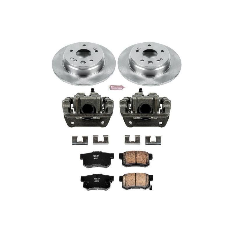 Power Stop 99-03 Acura TL Rear Autospecialty Brake Kit w/Calipers - KCOE2308