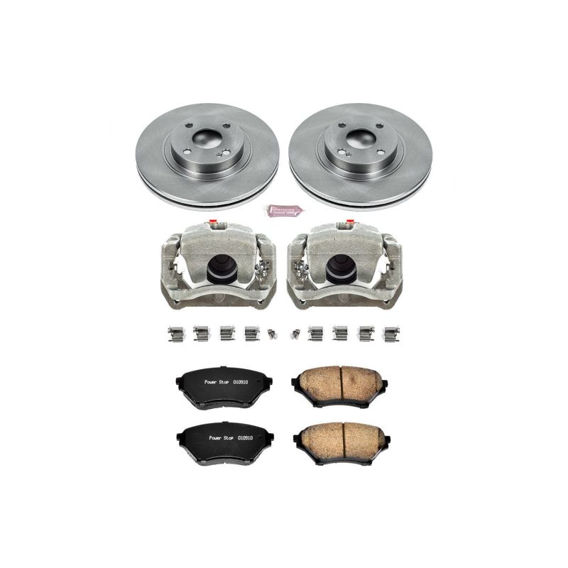 Power Stop 01-05 Mazda Miata Front Autospecialty Brake Kit w/Calipers - KCOE2353