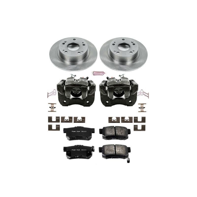 Power Stop 04-08 Acura TSX Rear Autospecialty Brake Kit w/Calipers - KCOE2391