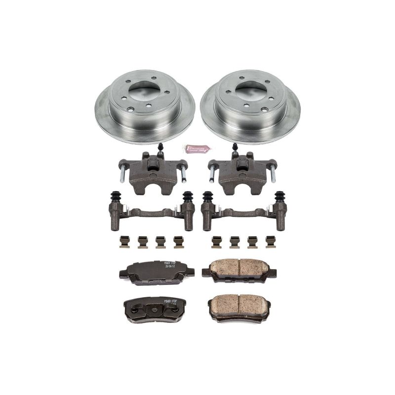 Power Stop 11-14 Chrysler 200 Rear Autospecialty Brake Kit w/Calipers - KCOE3033