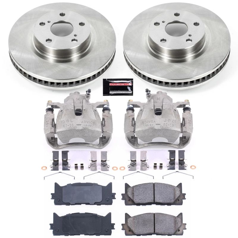 Power Stop 13-18 Lexus ES300h Front Autospecialty Brake Kit w/Calipers - KCOE3053