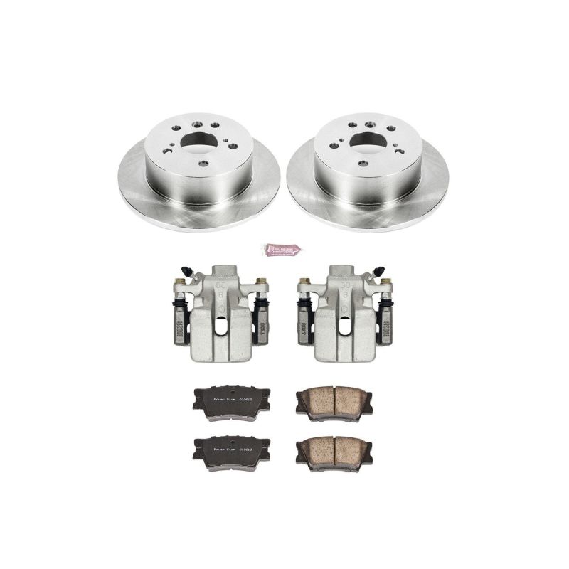 Power Stop 07-12 Lexus ES350 Rear Autospecialty Brake Kit w/Calipers - KCOE3068