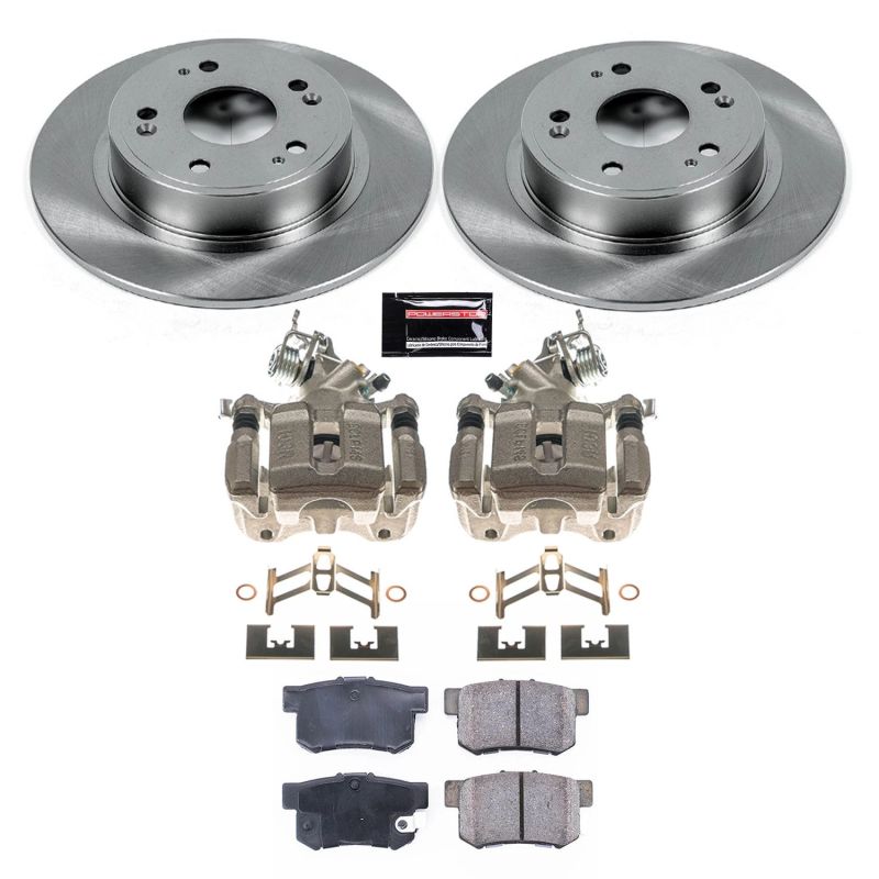 Power Stop 16-18 Acura ILX Rear Autospecialty Brake Kit w/Calipers - KCOE3128