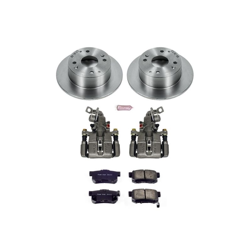 Power Stop 95-98 Acura TL Rear Autospecialty Brake Kit w/Calipers - KCOE4991