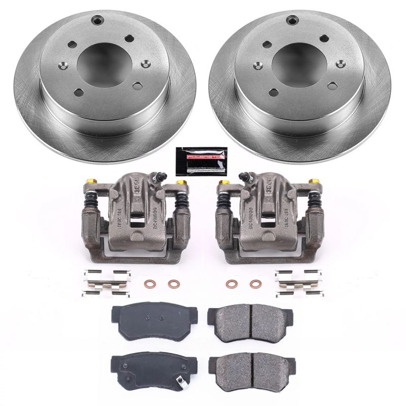 Power Stop 99-05 Hyundai Sonata Rear Autospecialty Brake Kit w/Calipers - KCOE5212