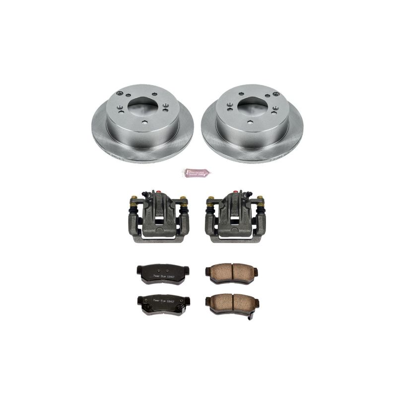 Power Stop 06-08 Hyundai Sonata Rear Autospecialty Brake Kit w/Calipers - KCOE5214