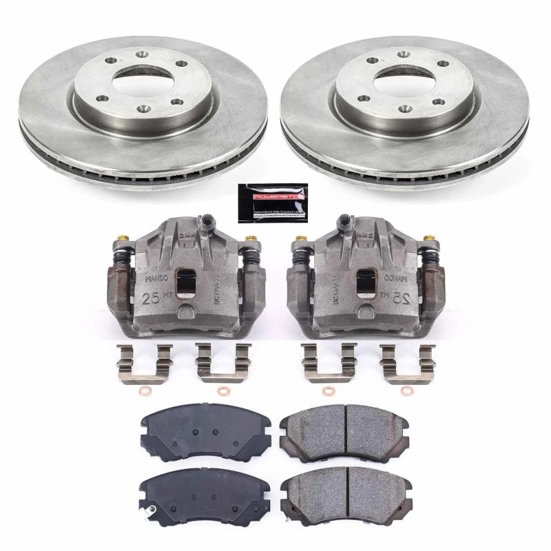 Power Stop 03-05 Hyundai Sonata Front Autospecialty Brake Kit w/Calipers - KCOE5290A