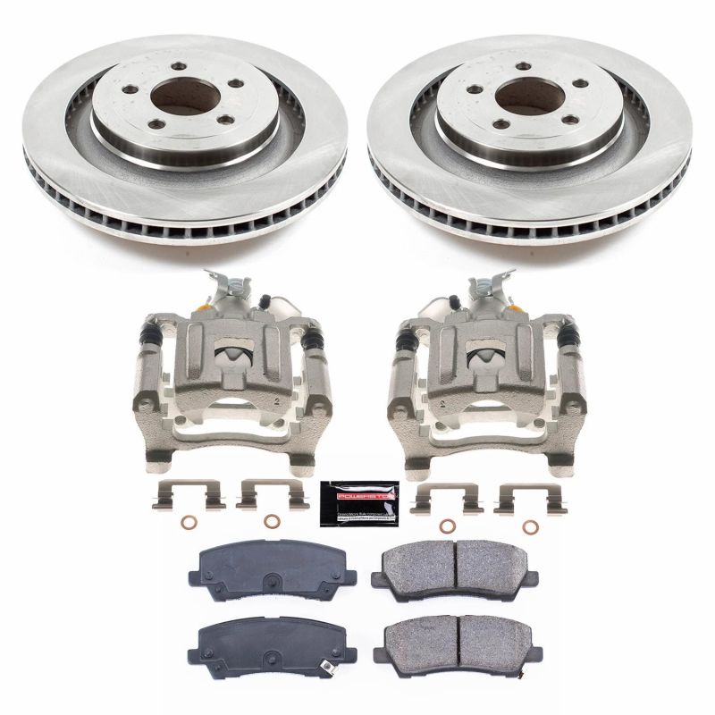 Power Stop 19-15 Ford Mustang Rear Autospecialty Brake Kit w/Calipers - KCOE6812