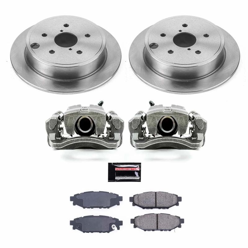 Power Stop 15-19 Subaru WRX Rear Autospecialty Brake Kit w/Calipers - KCOE6977