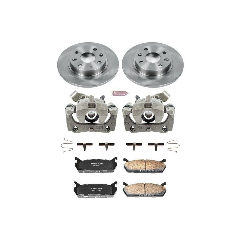 Power Stop 90-93 Mazda Miata Rear Autospecialty Brake Kit w/Calipers - KCOE719