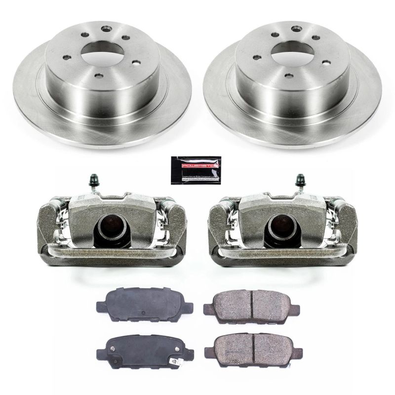 Power Stop 07-10 Nissan Altima Rear Autospecialty Brake Kit w/Calipers - KCOE7864