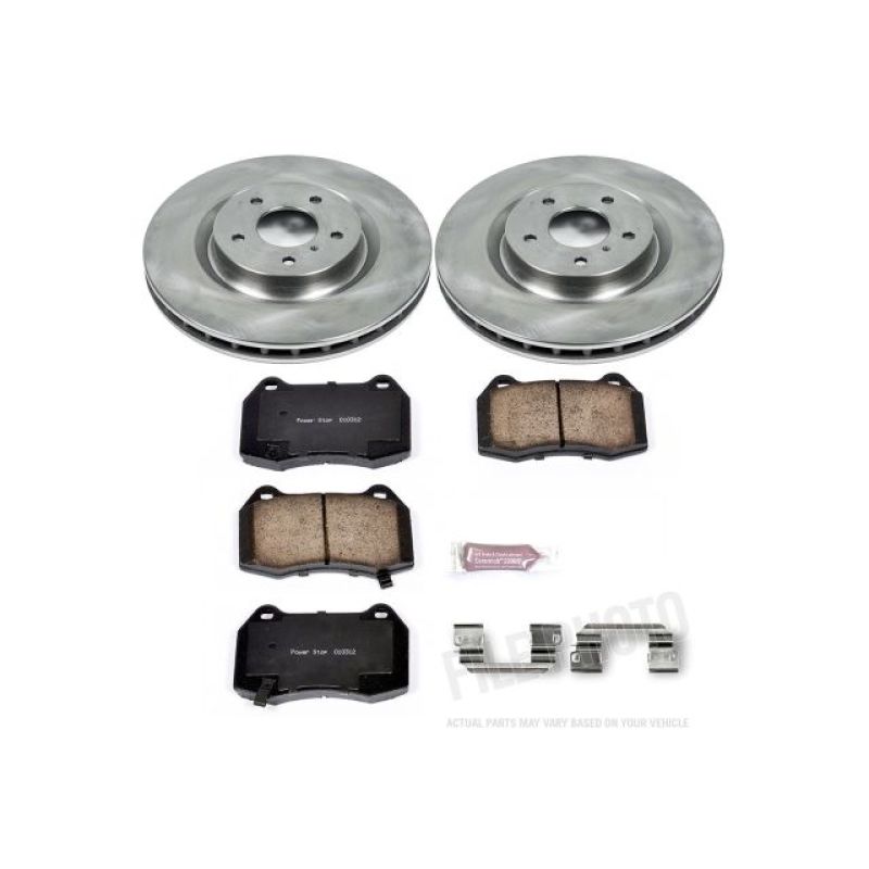 Power Stop 03-04 Infiniti G35 Front Autospecialty Brake Kit - KOE104