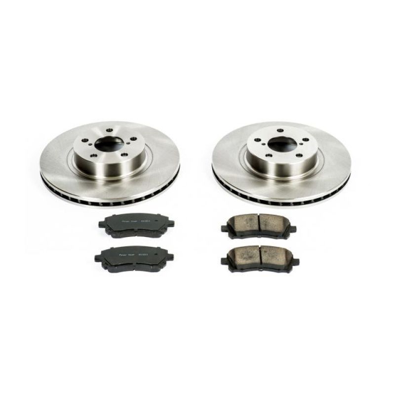 Power Stop 98-02 Subaru Forester Front Autospecialty Brake Kit - KOE1120