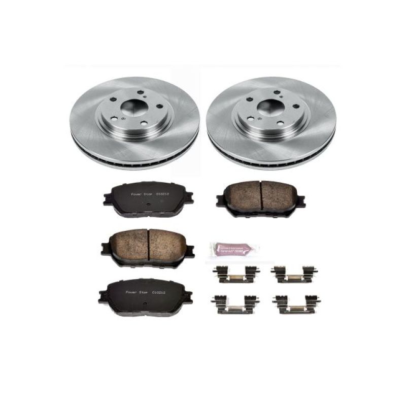 Power Stop 02-04 Toyota Camry Front Autospecialty Brake Kit - KOE1143