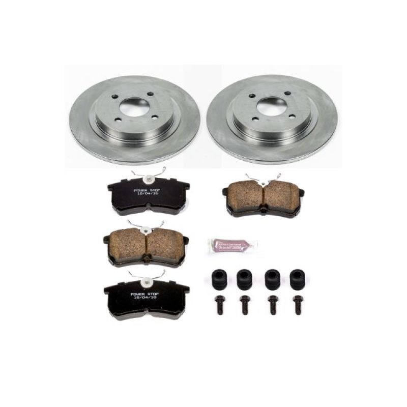 Power Stop 02-04 Ford Focus Rear Autospecialty Brake Kit - KOE1376