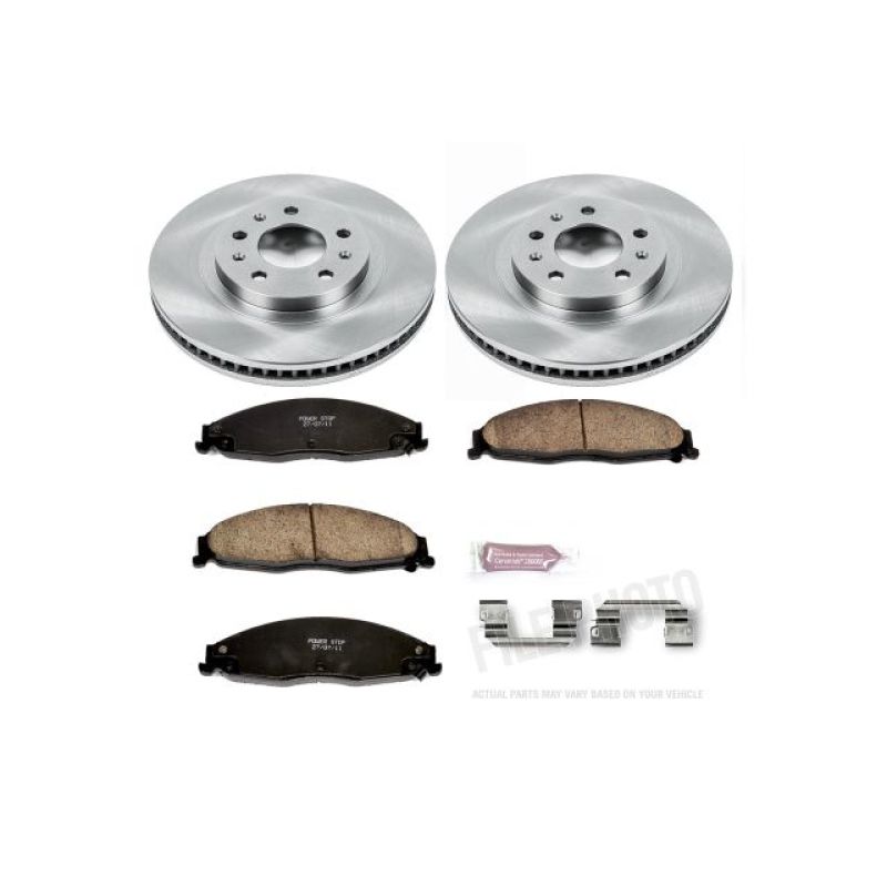 Power Stop 03-07 Cadillac CTS Front Autospecialty Brake Kit - KOE1419