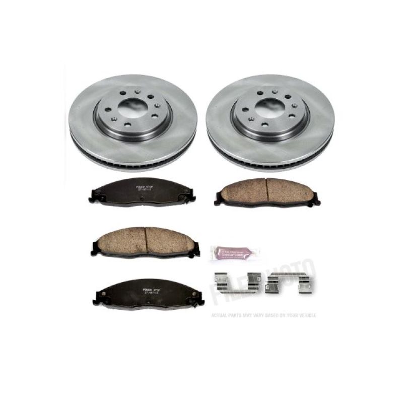 Power Stop 03-05 Cadillac CTS Front Autospecialty Brake Kit - KOE1423