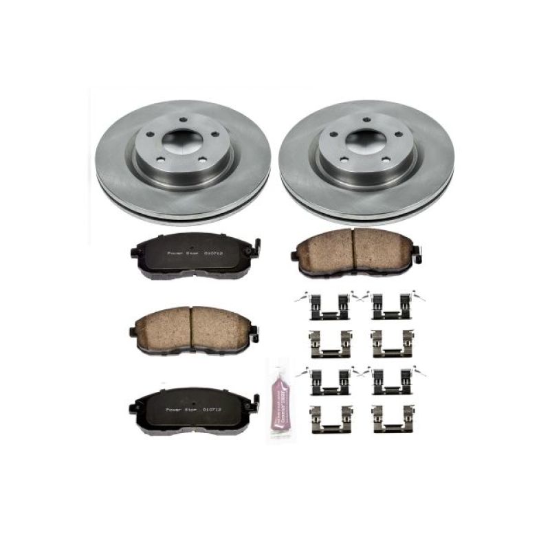 Power Stop 07-13 Nissan Altima Front Autospecialty Brake Kit - KOE241