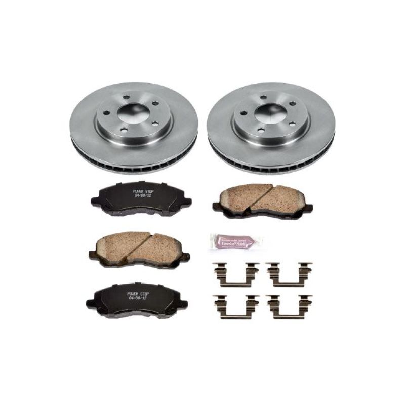 Power Stop 07-12 Dodge Caliber Front Autospecialty Brake Kit - KOE2992