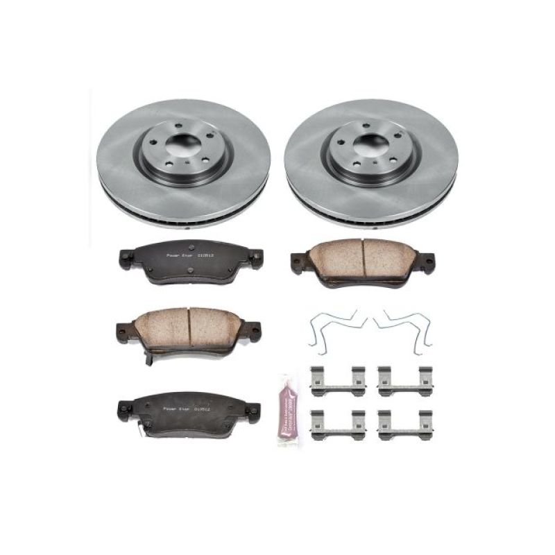 Power Stop 07-08 Infiniti G35 Front Autospecialty Brake Kit - KOE3022