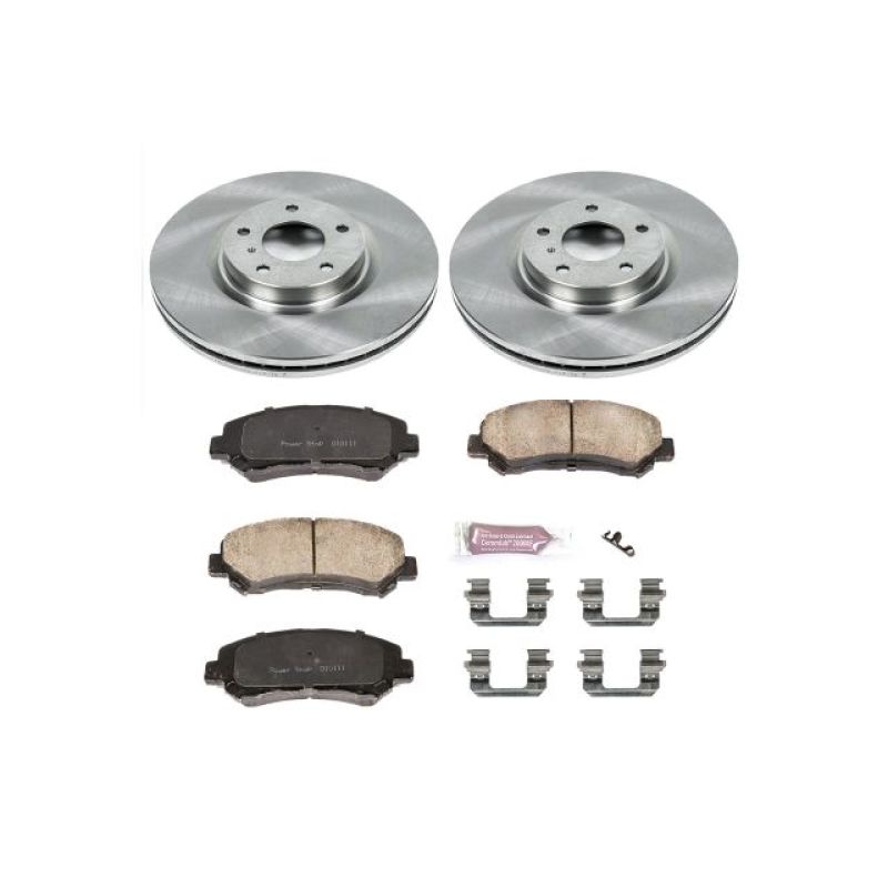 Power Stop 09-14 Nissan Maxima Front Autospecialty Brake Kit - KOE3076