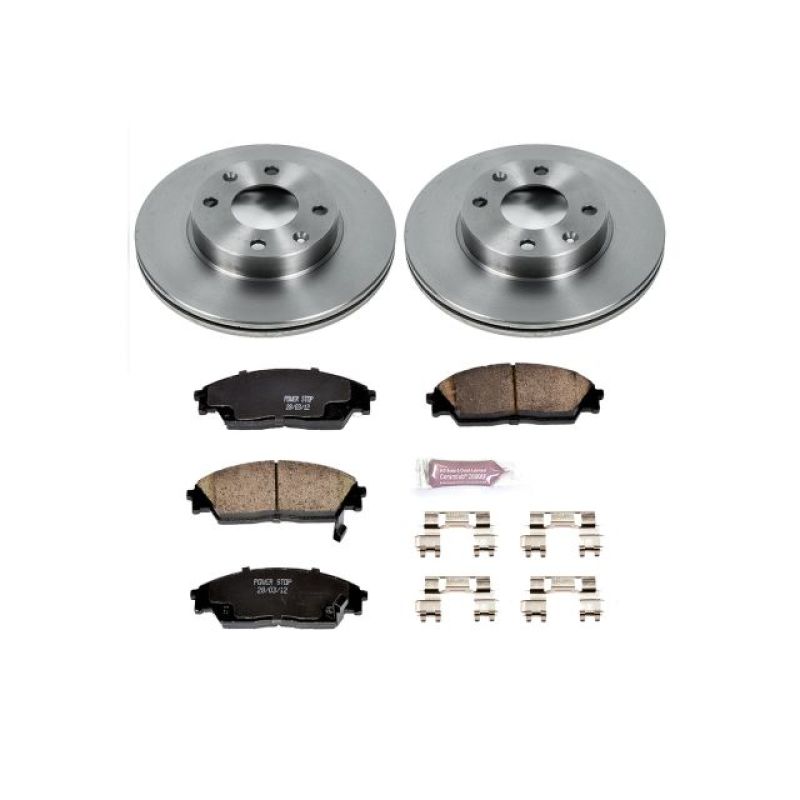 Power Stop 90-91 Honda Civic Front Autospecialty Brake Kit - KOE402