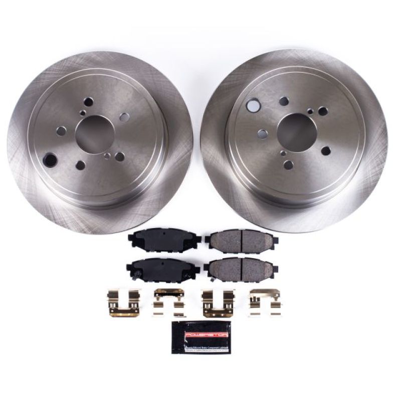 Power Stop 13-16 Subaru BRZ Rear Autospecialty Brake Kit - KOE4631