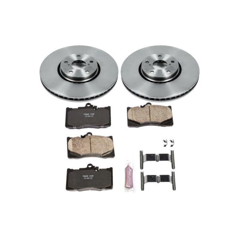 Power Stop 07-11 Lexus GS350 Front Autospecialty Brake Kit - KOE4633