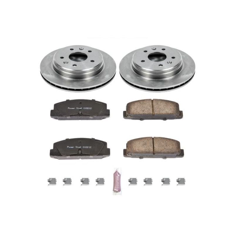 Power Stop 86-91 Mazda RX-7 Rear Autospecialty Brake Kit - KOE472