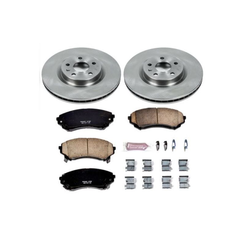 Power Stop 08-14 Cadillac CTS Front Autospecialty Brake Kit - KOE4720