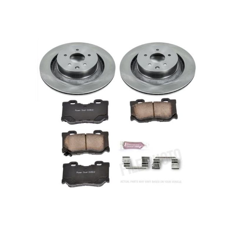 Power Stop 08-13 Infiniti G37 Rear Autospecialty Brake Kit - KOE4732