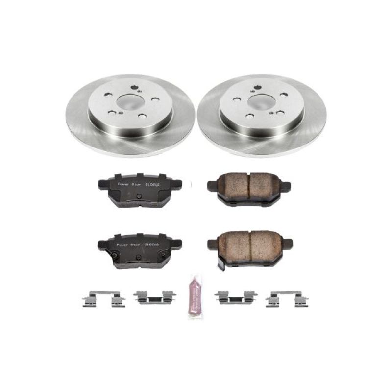 Power Stop 09-10 Pontiac Vibe Rear Autospecialty Brake Kit - KOE4736