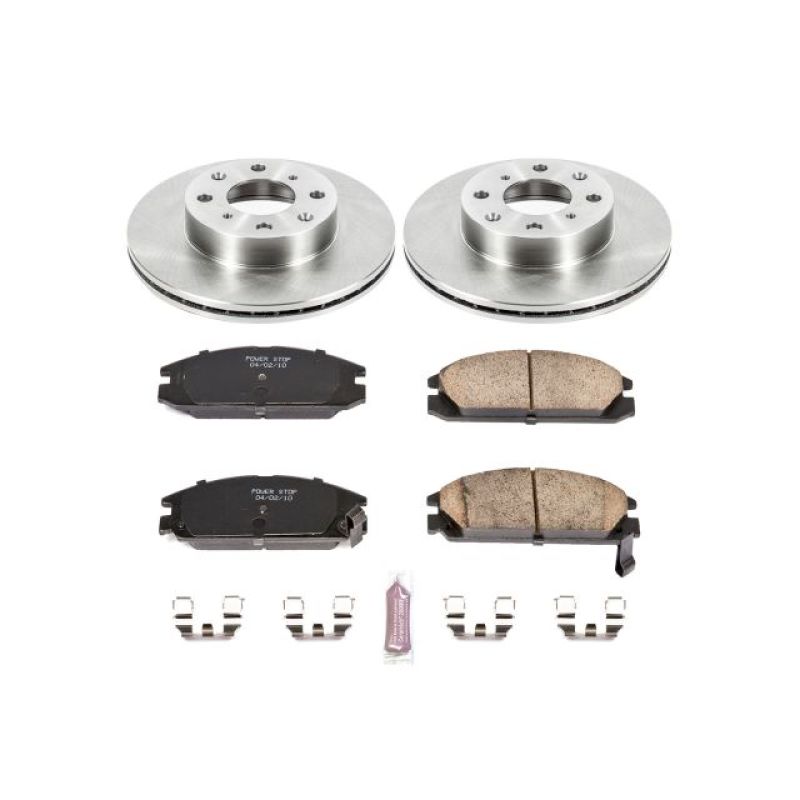 Power Stop 88-89 Honda Accord Front Autospecialty Brake Kit - KOE4839