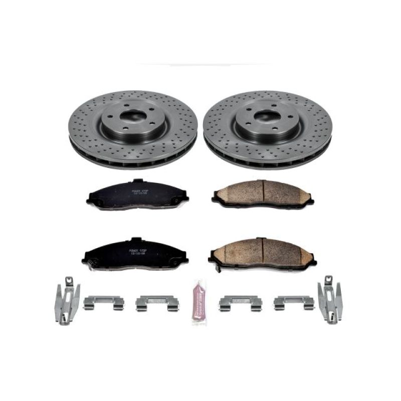 Power Stop 06-09 Cadillac XLR Front Autospecialty Brake Kit - KOE5158