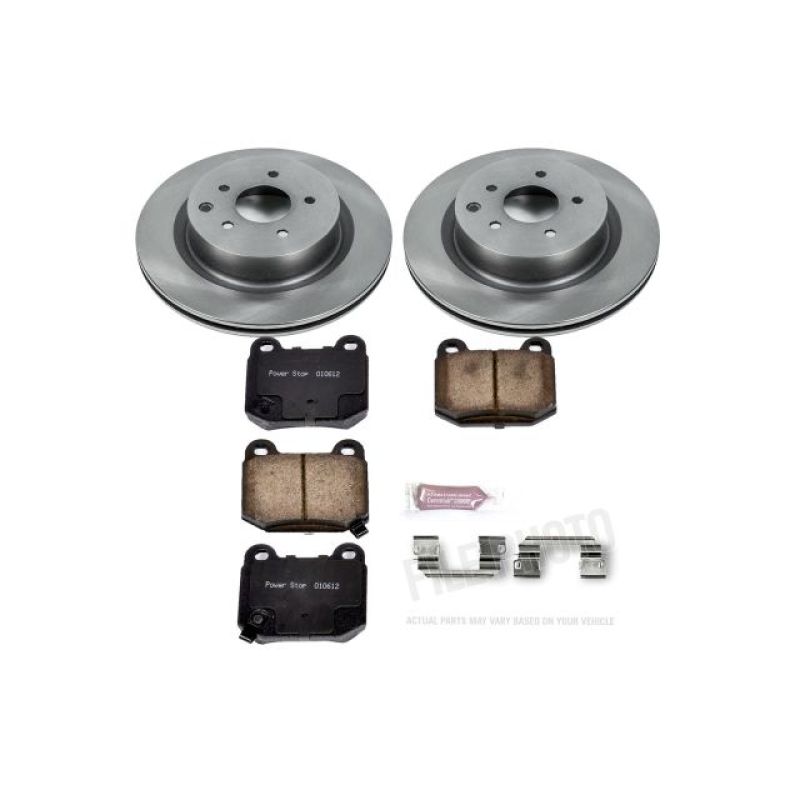 Power Stop 03-04 Infiniti G35 Rear Autospecialty Brake Kit - KOE5303