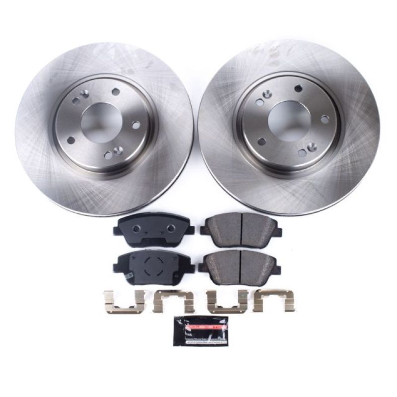 Power Stop 10-15 Hyundai Sonata Front Autospecialty Brake Kit - KOE5377