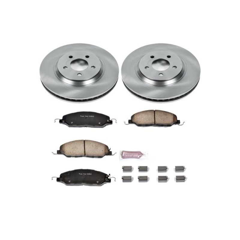 Power Stop 11-14 Ford Mustang Front Autospecialty Brake Kit - KOE5407