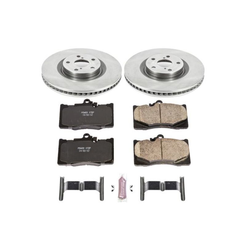 Power Stop 09-11 Lexus GS350 Front Autospecialty Brake Kit - KOE5868