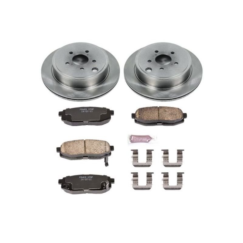 Power Stop 13-16 Scion FR-S Rear Autospecialty Brake Kit - KOE5883
