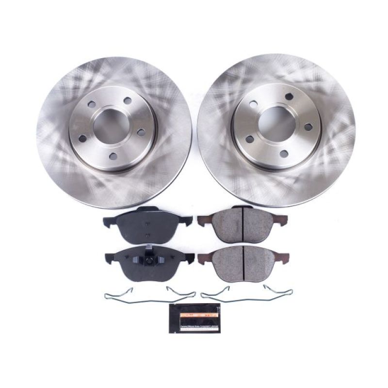 Power Stop 13-18 Ford C-Max Front Autospecialty Brake Kit - KOE5976
