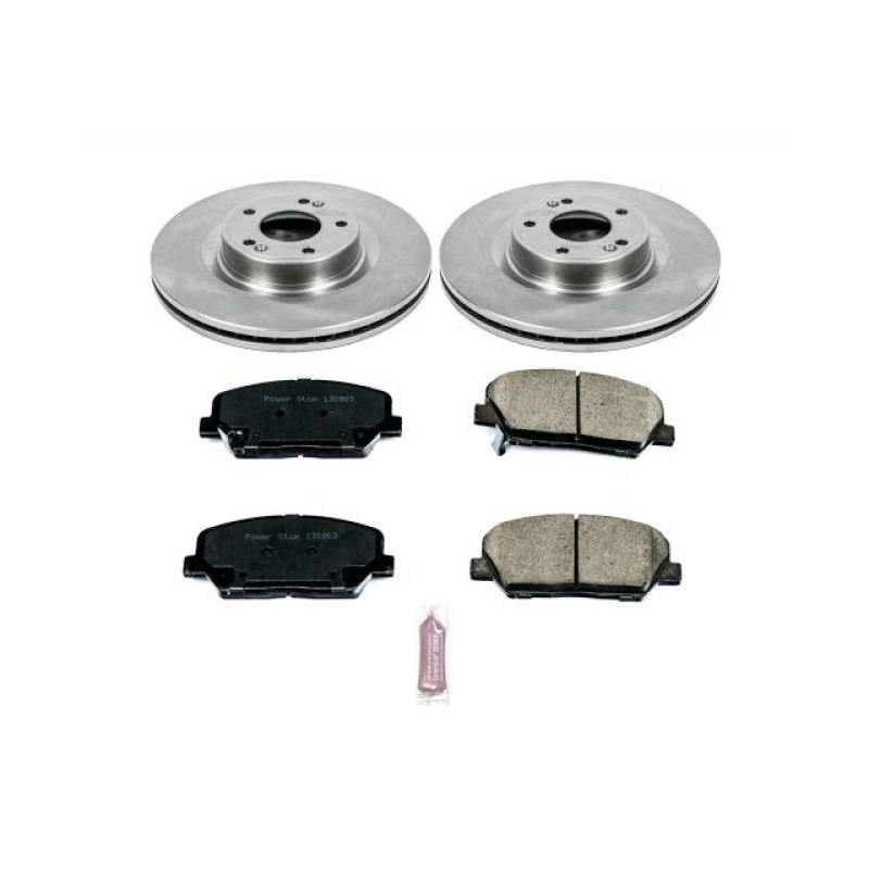 Power Stop 10-16 Hyundai Genesis Coupe Front Autospecialty Brake Kit - KOE6169