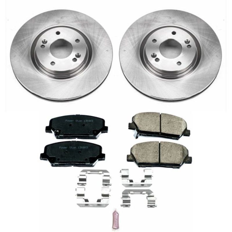 Power Stop 11-15 Kia Optima Front Autospecialty Brake Kit - KOE6324