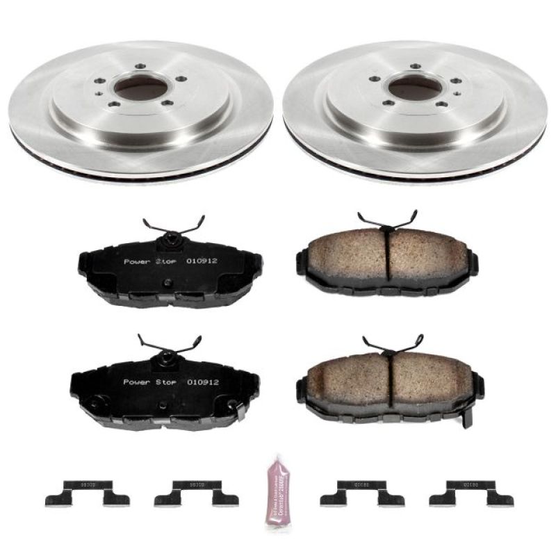 Power Stop 13-14 Ford Mustang Rear Autospecialty Brake Kit - KOE6402