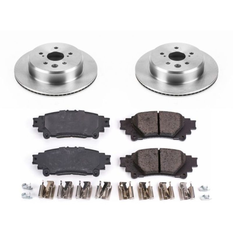 Power Stop 13-19 Lexus GS350 Rear Autospecialty Brake Kit - KOE6514