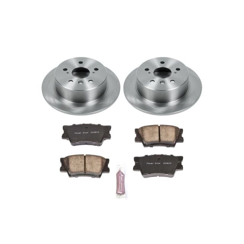 Power Stop 13-18 Lexus ES300h Rear Autospecialty Brake Kit - KOE6520