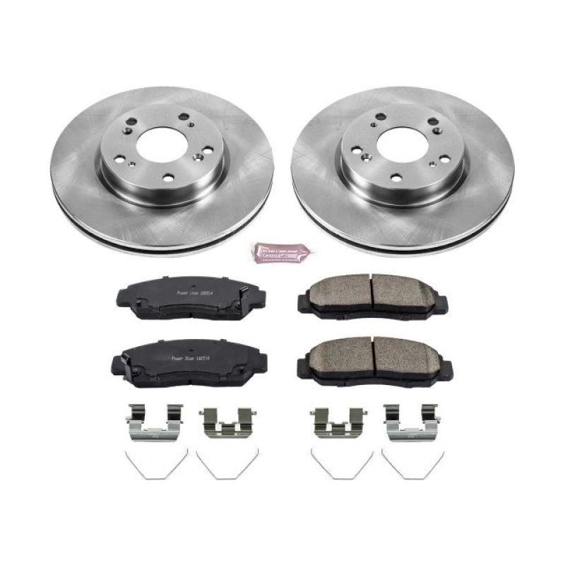Power Stop 12-15 Honda Civic Front Autospecialty Brake Kit - KOE6766